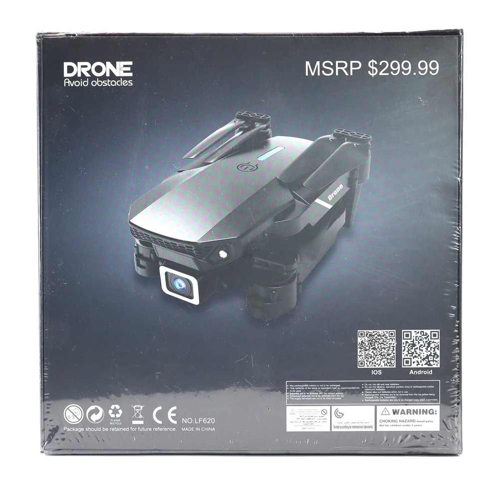 YOMI LF620 Drone Black Obstacle Avoidance Foldable Camera Outdoor Quadcopter NEW